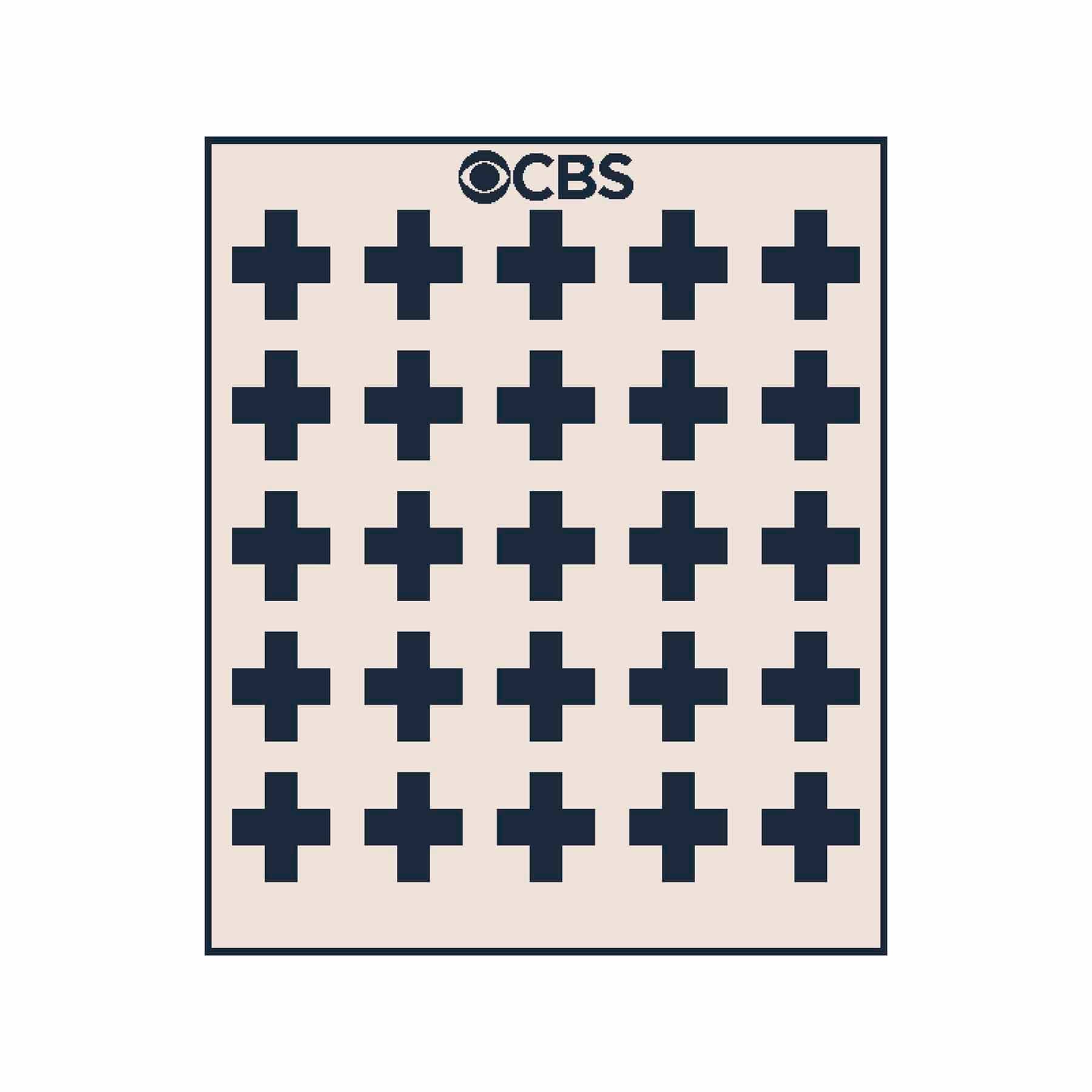 In2Green Swatch Custom Logo Blanket: Personalized Corporate Gift - Swiss Cross Pattern