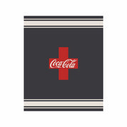 In2Green Swatch Custom Logo Blanket: Personalized Corporate Gift - Swiss Cross with Stripes Pattern