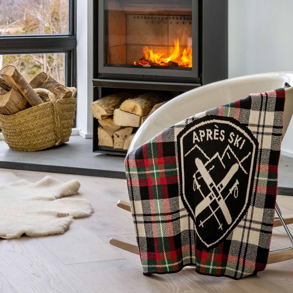 In2Green Swatch Custom Logo Blanket: Personalized Corporate Gift - Tartan Plaid Pattern