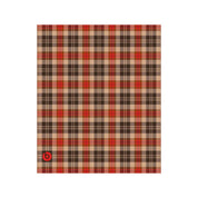 In2Green Swatch Custom Logo Blanket: Personalized Corporate Gift - Tartan Plaid Pattern