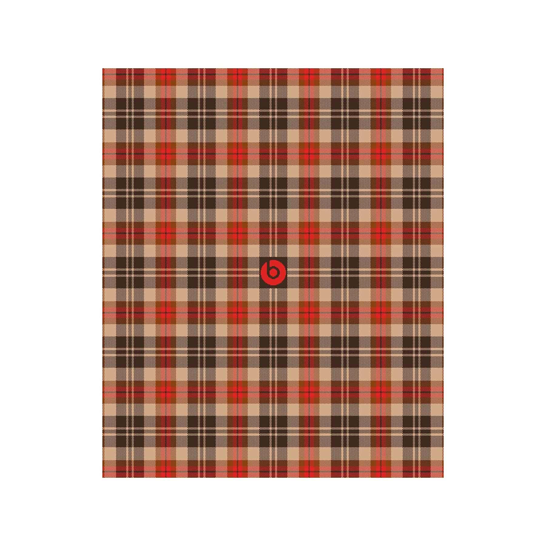 In2Green Swatch Custom Logo Blanket: Personalized Corporate Gift - Tartan Plaid Pattern