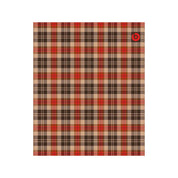 In2Green Swatch Custom Logo Blanket: Personalized Corporate Gift - Tartan Plaid Pattern