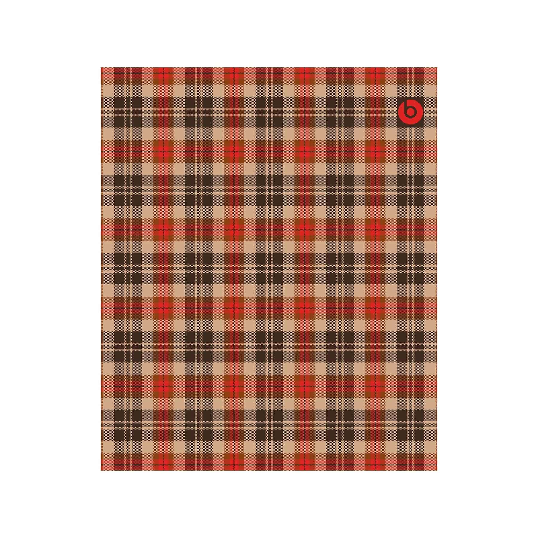 In2Green Swatch Custom Logo Blanket: Personalized Corporate Gift - Tartan Plaid Pattern