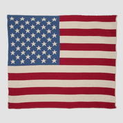 in2green Eco Throw Preorder - Vintage American Flag Throw Blanket 655646730240 BL01AF2