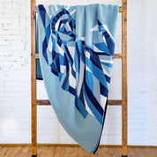 Statue of Liberty - We the People | Cotton Sustainable Knit Modern Throw Blanket