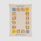 Baby Block Milestone Personalized Blanket CTM - BBM1