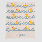 Baby Ducky Personalized Blanket CTM - BDK1