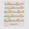 Baby Ducky Personalized Blanket CTM - BDK1