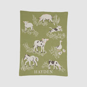 Baby Farm Personalized Blanket CTM - BFA1