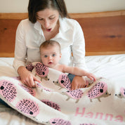 Baby Hedgehog Personalized Blanket CTM - BHG1