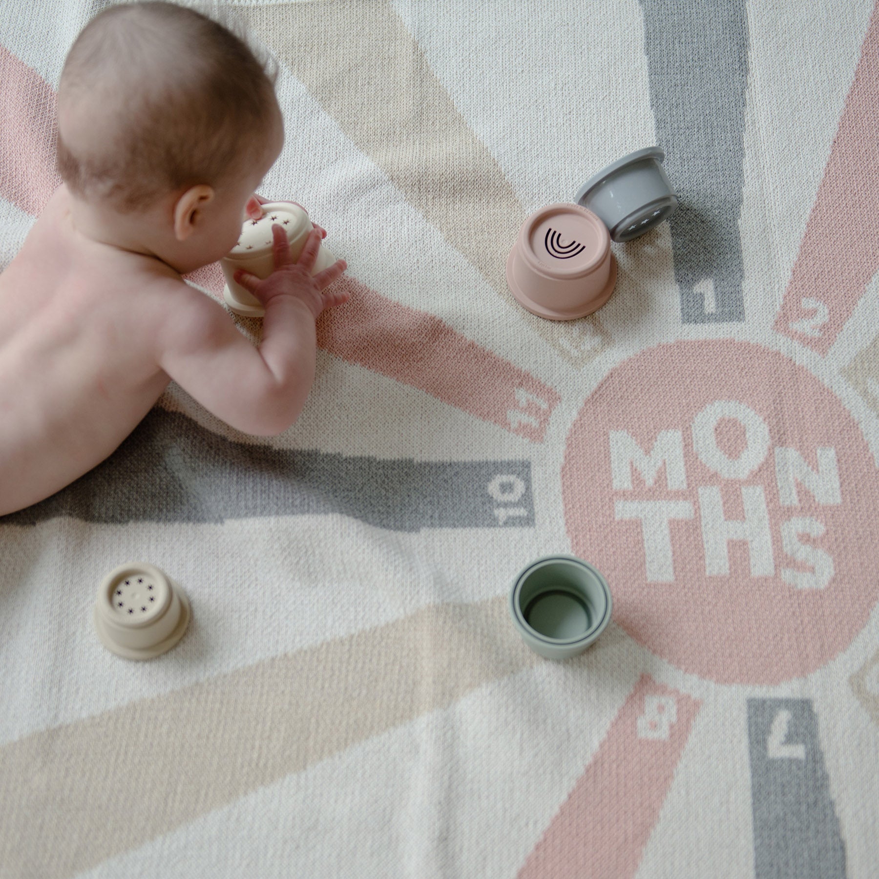 Baby Milestone Blanket Personalized Sustainable In2Green