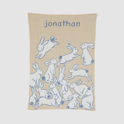 Baby Rabbits Personalized Blanket CTM - BBY2