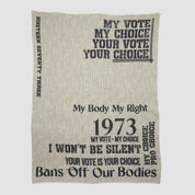 Bans OFF Throw Blanket BL01BO1