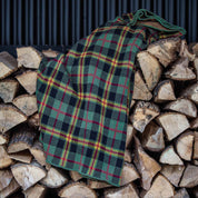 In2Green Swatch Custom Logo Blanket: Personalized Corporate Gift - Cabin Plaid Pattern