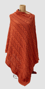 Chunky Cable Poncho WRAPC10