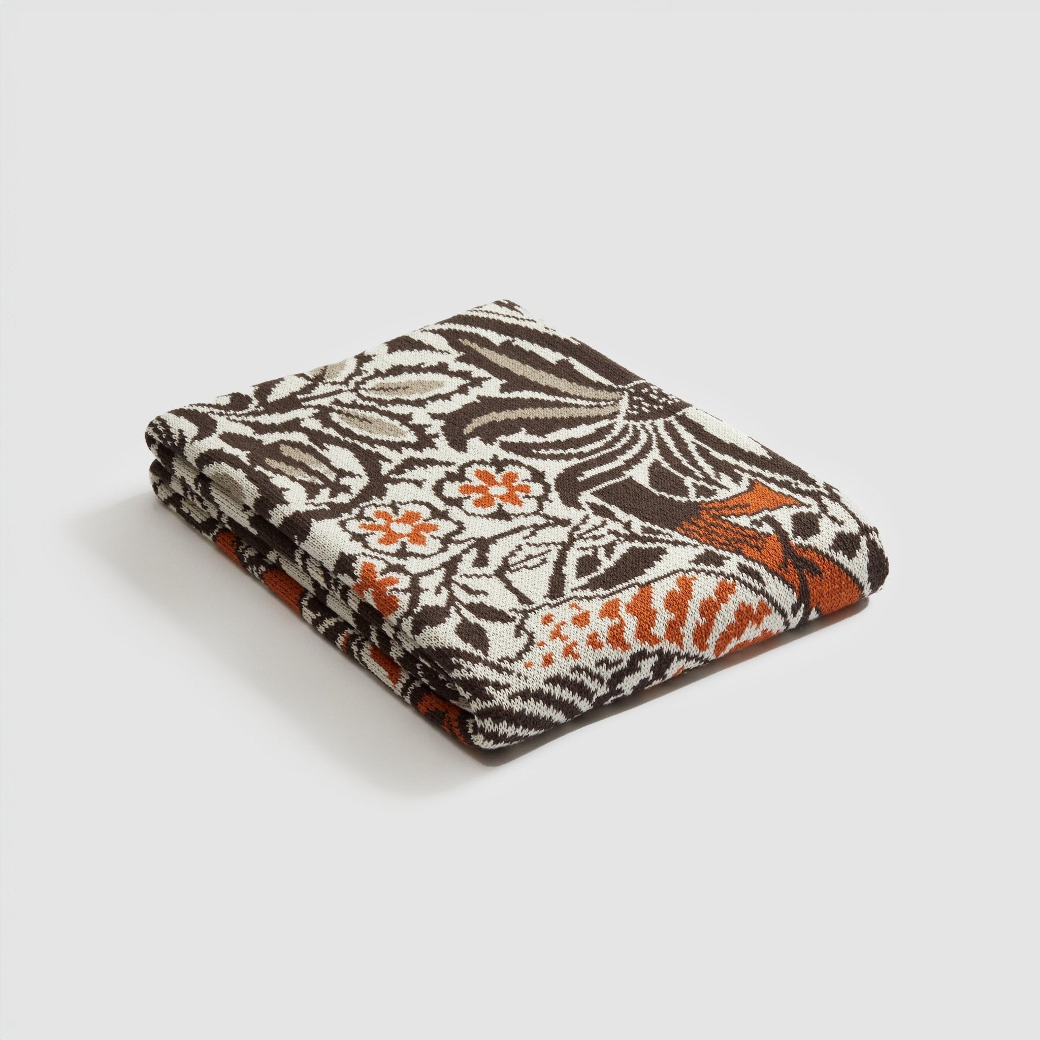 Dove and Rose Throw Blanket by William Morris BL01FWM - DR1