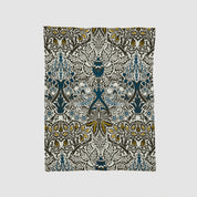 Dove and Rose Throw Blanket by William Morris BL01FWM - DR3