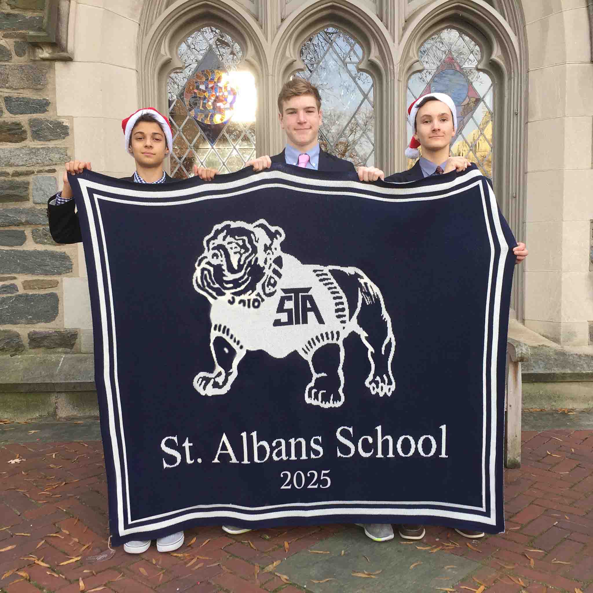 Eco St. Albans Throw Blanket CTM - STAlbans1