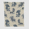 Equestrian Toile Throw Blanket BL01ET2