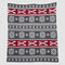 Fair Isle with Skis Throw Blanket BL01FA4