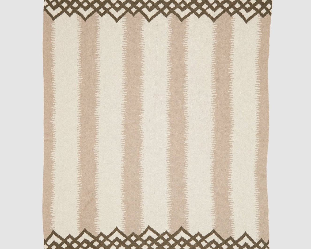 Feathered Stripe Throw Blanket BL01FS7