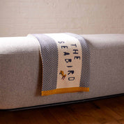 In2Green Swatch Custom Logo Blanket: Personalized Corporate Gift - Herringbone Stripe Pattern