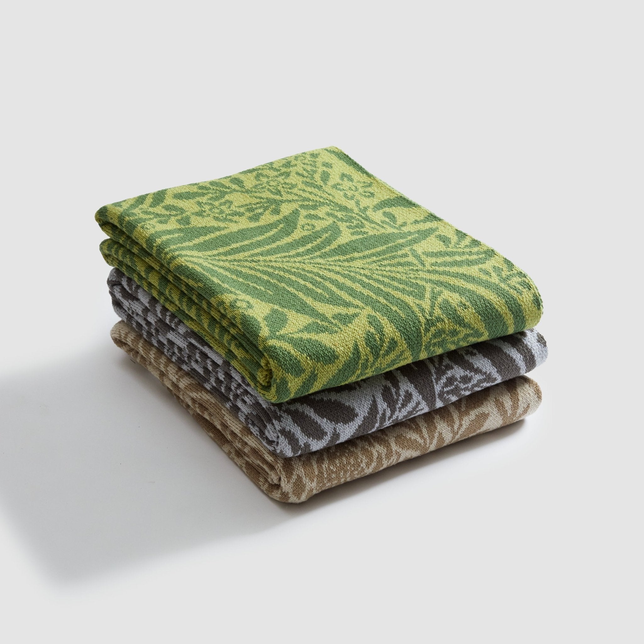 Larkspur Throw Blanket by William Morris BL01FWM - LK1