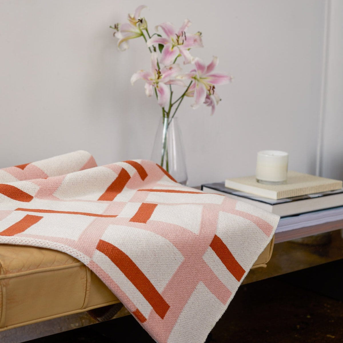 Level Throw Blanket by Kelly Harris Smith KHS - LV - ME