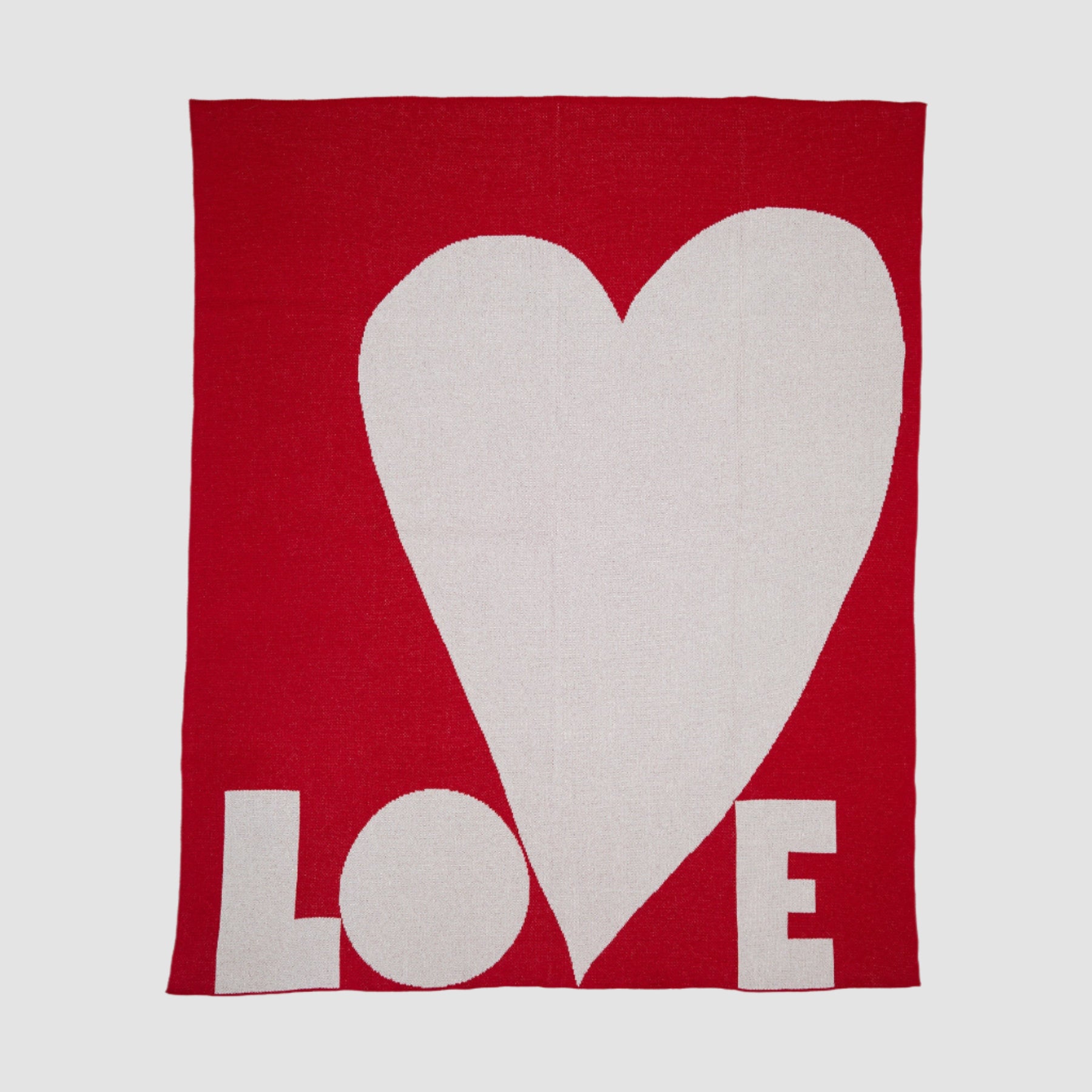 LOVE Throw Blanket by Susy Pilgrim Waters SPW - LV - RD