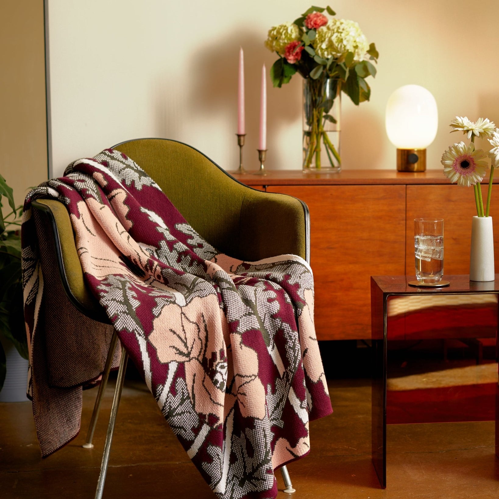 Pavot Throw Blanket by Maurice Pillard Verneuil BL01FMP - PV2