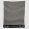 Personalized Houndstooth Horse Bit Throw Blanket CTM - HTB