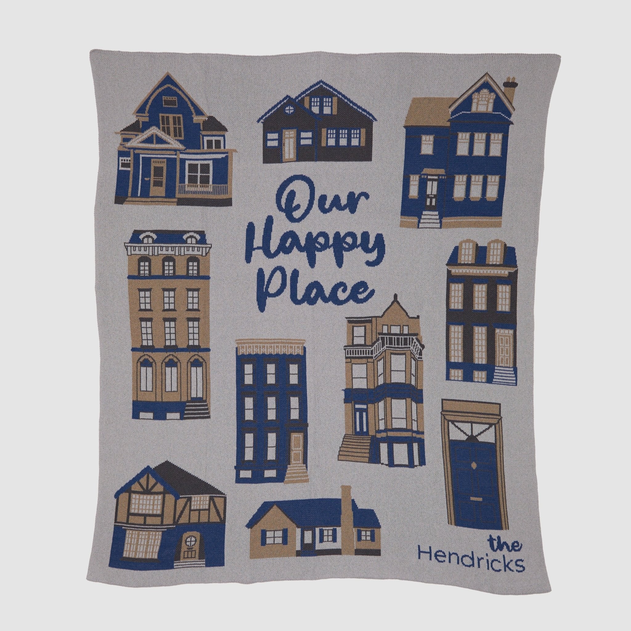Personalized Housewarming Throw Blanket CTM - HW1
