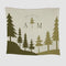 Personalized Pine Throw Blanket CTM - WPN2