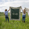 Personalized Snaffle Bit Border Throw Blanket CTM - SBB1