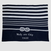 Personalized Tie the Knot Throw Blanket CTM - WK2