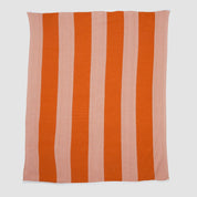 Poly Herringbone Stripe Throw Blanket POLY - HBS08