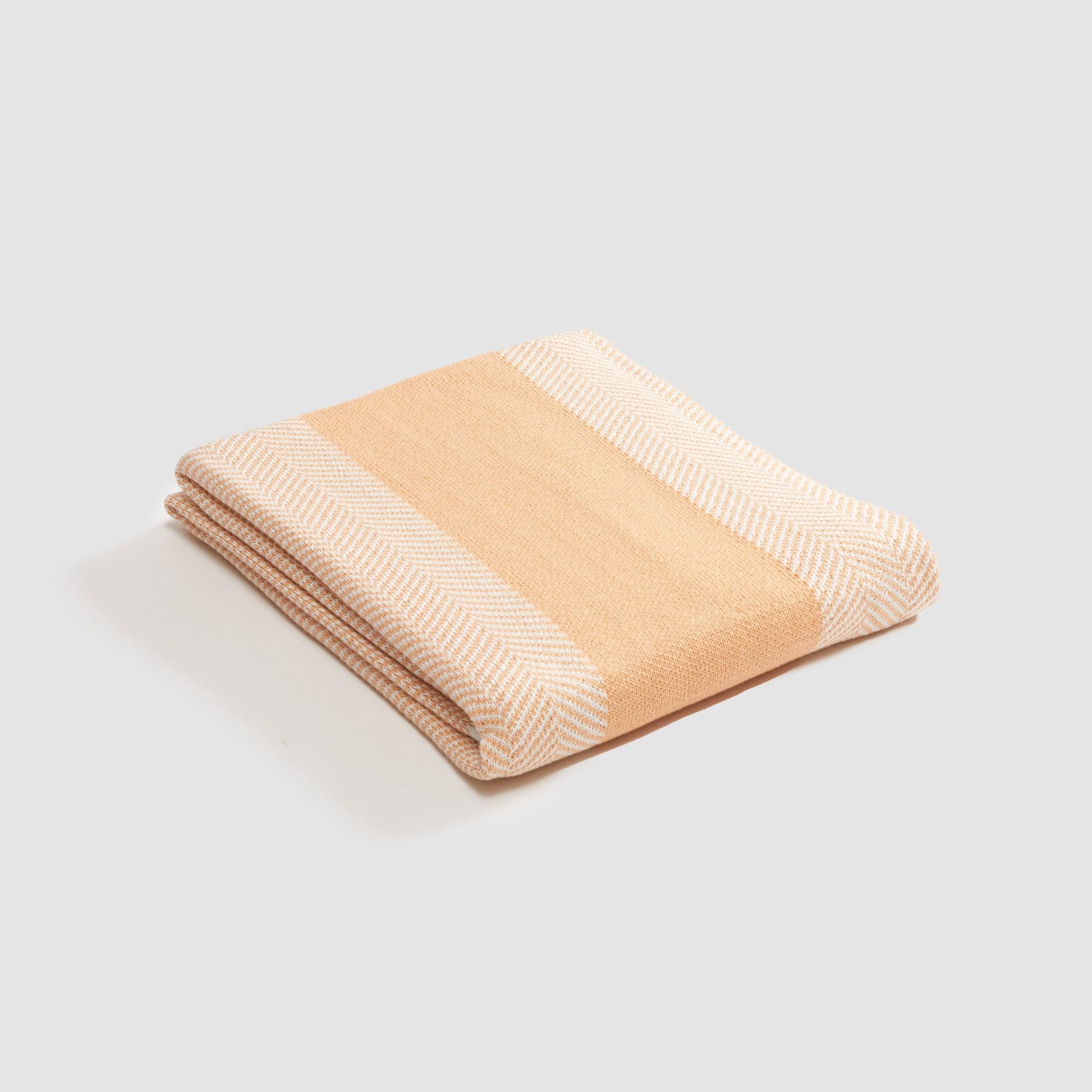 Poly Herringbone Stripe Throw Blanket POLY - HBS10