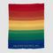 Provincetown Pride Flag Throw Blanket CTM - FL - Pride2