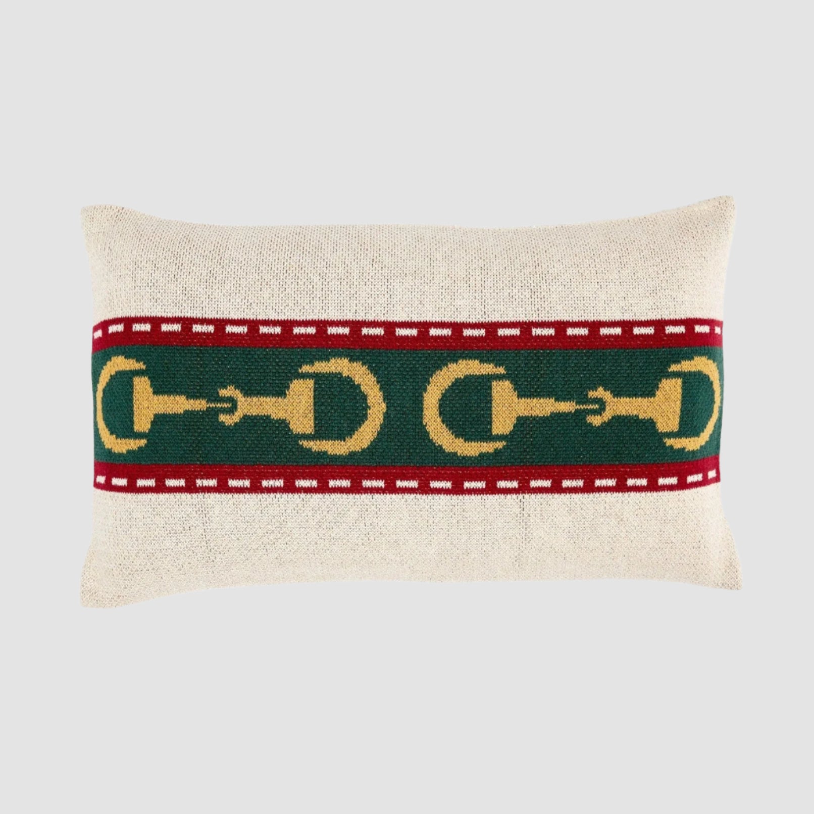 Sale Horse Bit Stripe Pillow PLESB3 - 1