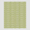 A page of repeating yellow text lines resembles the texture of the Sand Stone Throw Blanket by in2green, densely packed like earthy stripes that evoke the warmth and feel of eco-friendly yarns.