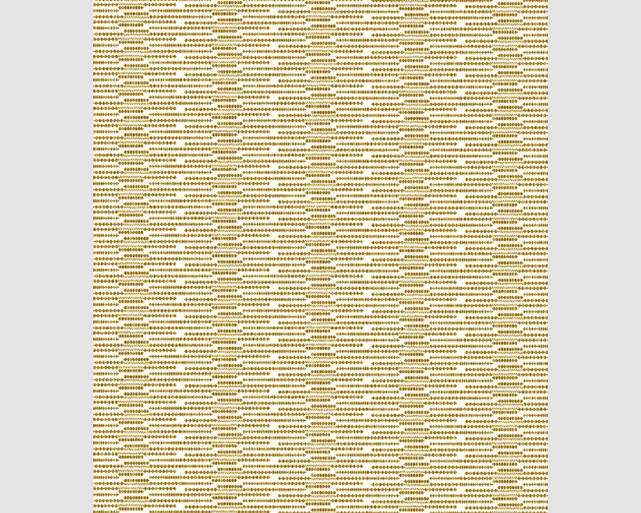 The Sand Stone Throw Blanket by in2green features a pattern of tightly arranged yellow and orange rectangles on a white background, evoking the look of a knit blanket with horizontal lines and an organic charm.