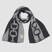 Snaffle Bit Striped Scarf SCST1