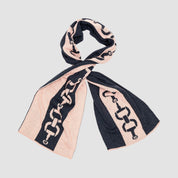 Snaffle Bit Striped Scarf SCST4