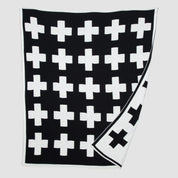 Swiss Cross Reversible Throw Blanket BL01SWC4