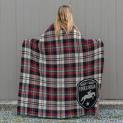 In2Green Swatch Custom Logo Blanket: Personalized Corporate Gift - Tartan Plaid Pattern