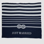 Tie the Knot "Just Married" Throw Blanket BL01WK1