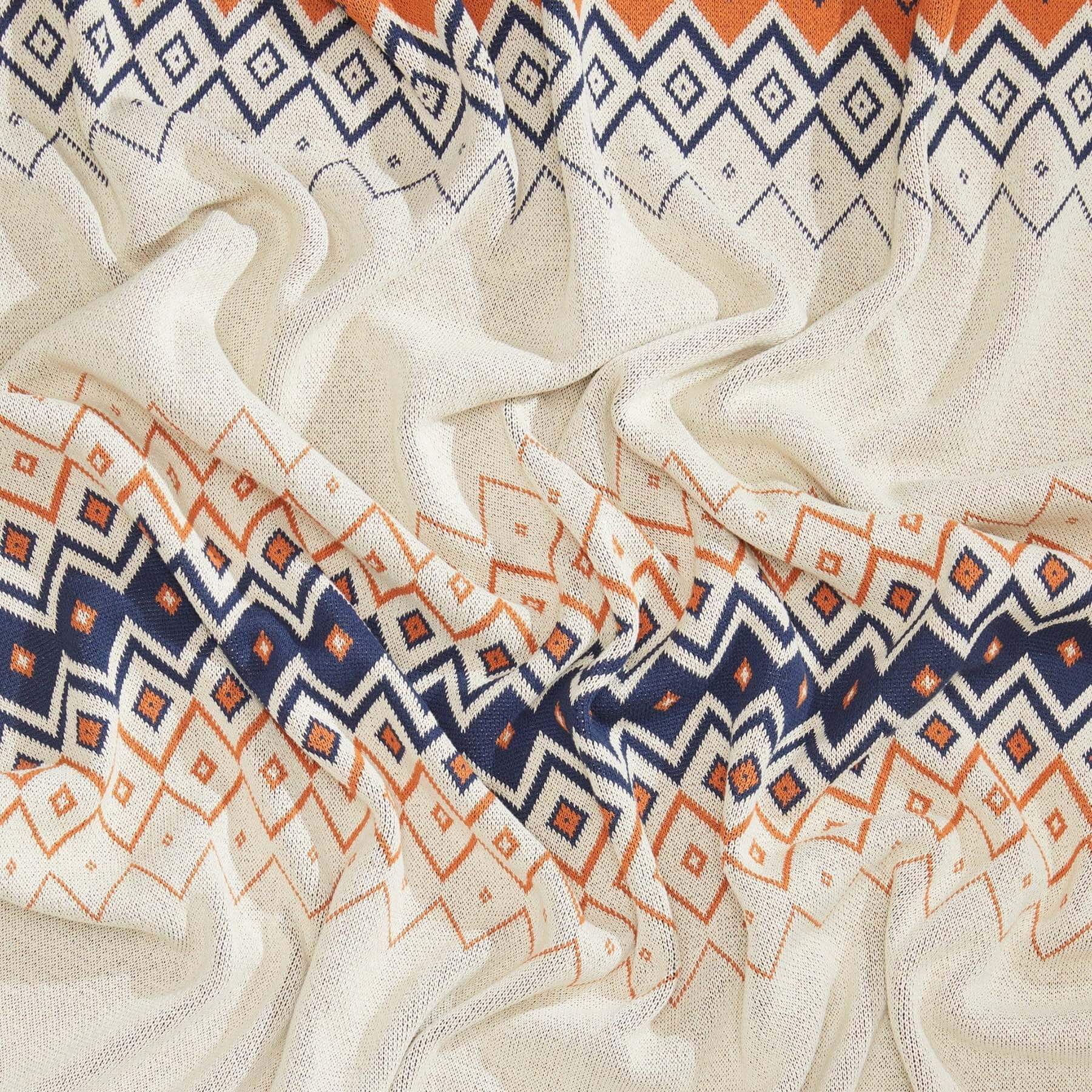Vintage Icelandic Throw Blanket BL01VI5