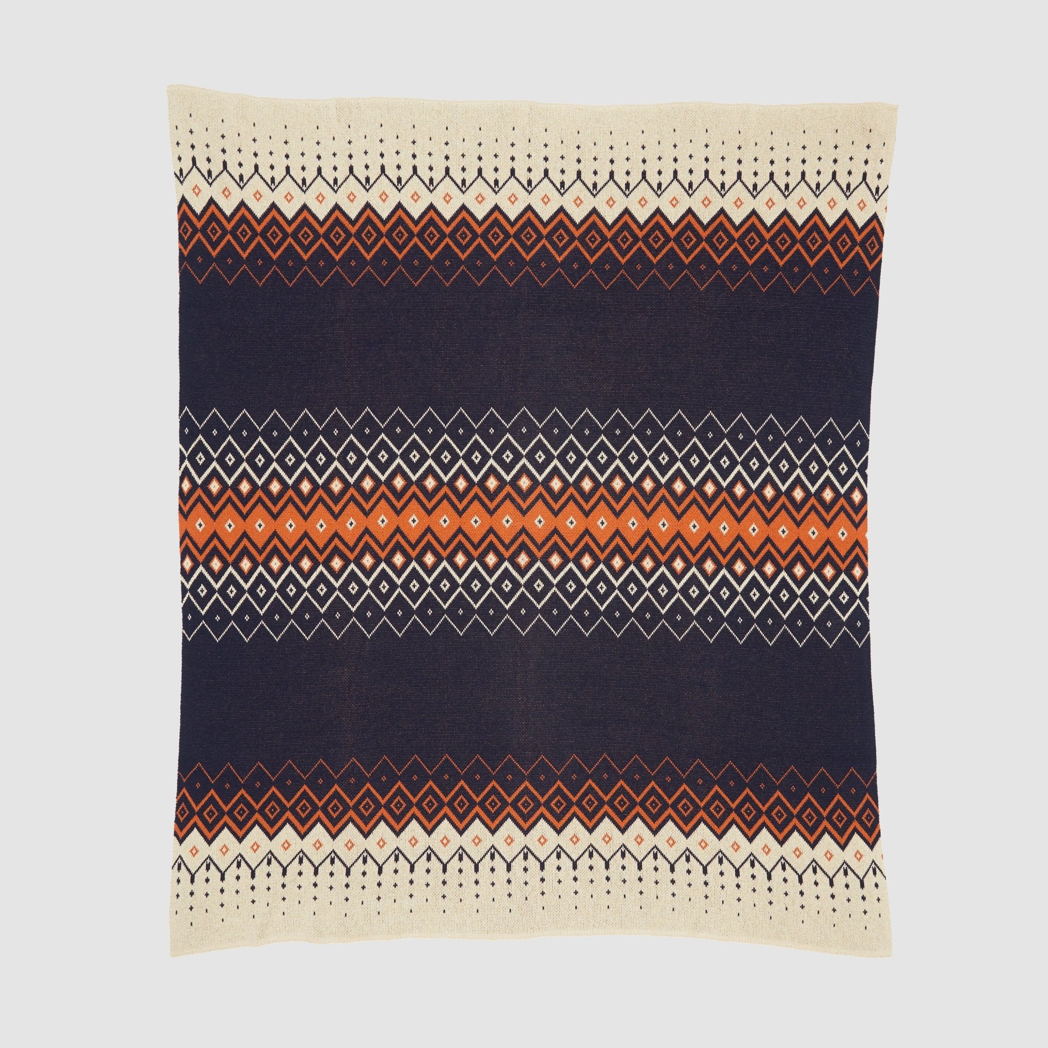 Vintage Icelandic Throw Blanket BL01VI6