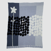 Wool Rock Rose Throw Blanket by Susy Pilgrim Waters SPW - WRR - JB