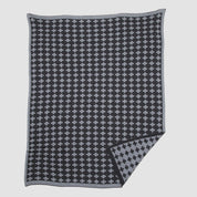 Wool Small Cross Reversible Throw Blanket BLW02CR4